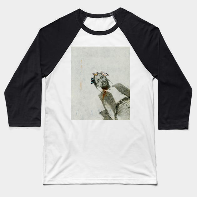 K Dot Graphic Baseball T-Shirt by wtsn